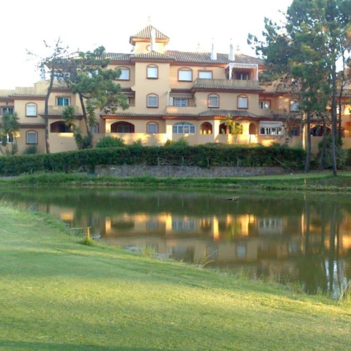 Laguna Golf, Hoyo 17, Islantilla Exteriör bild